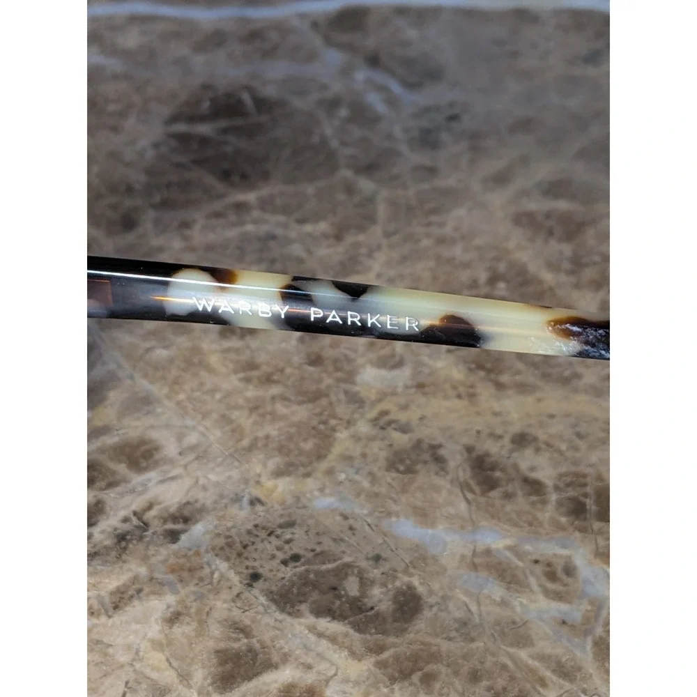 Warby Parker Hughes Marzipan Tortoise Eyeglasses 195 52-17-145